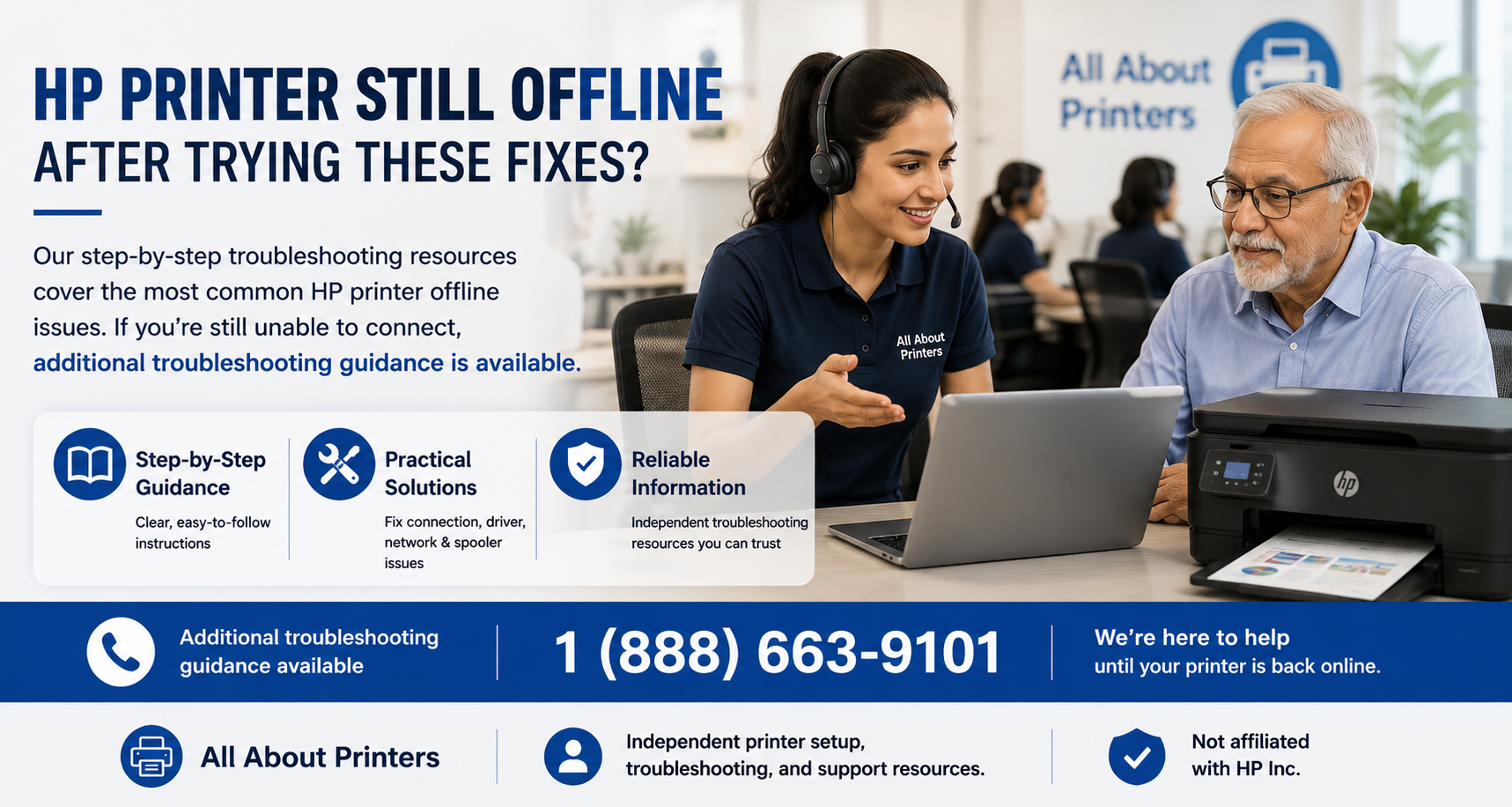 HP printer offline help and troubleshooting guide